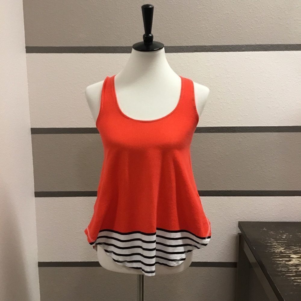 Anthropologie-Deletta Cut-out Tank Top